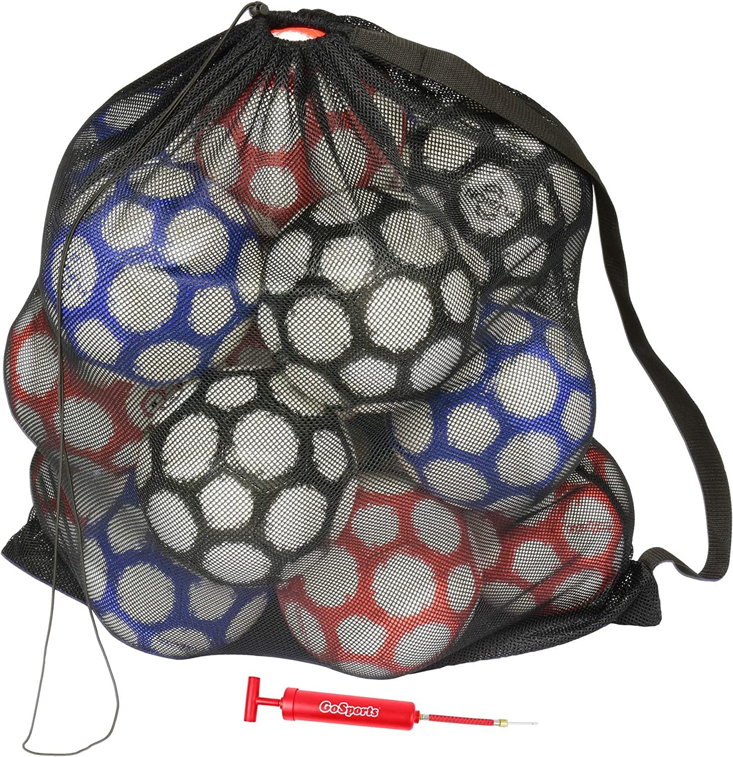 Balonera De Malla Go Sports Con Bomba de Inflado