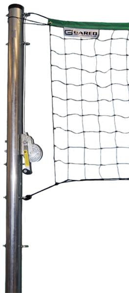 Gared Sideout Outdoor 2 3/8" Round Volleyball Standards Galvanized