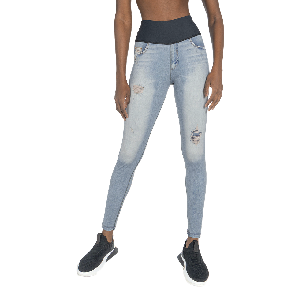 Leggin Reversible Denim Energy LIVE! Mujer 43828