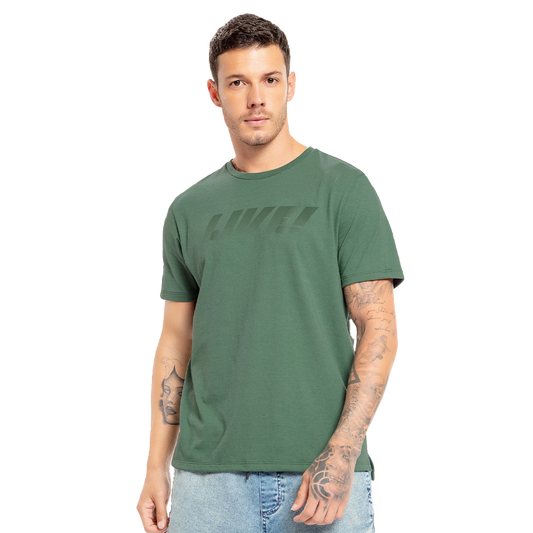 T-shirt LIVE! Infinity Hombre 83887-1