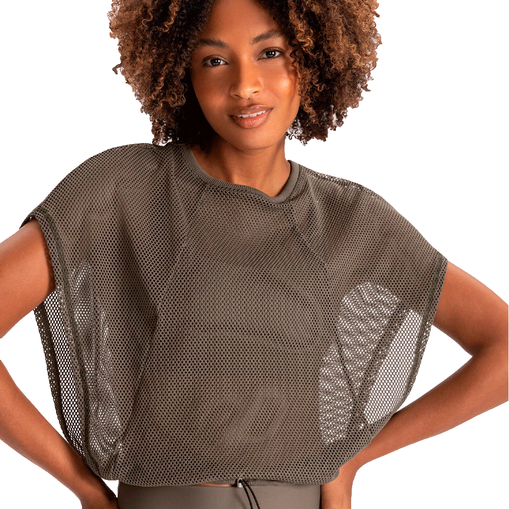 Crop Top Sport Net LIVE! Mujer 84226