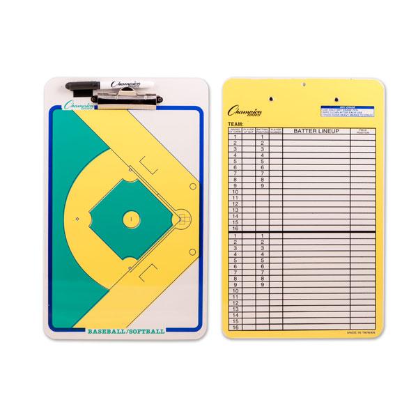 Tabla para Entrenador De Beisbol Premium