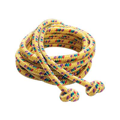 CUERDA DE SALTO TRENZADA AMARILLA CHAMPION SPORTS DE NYLON