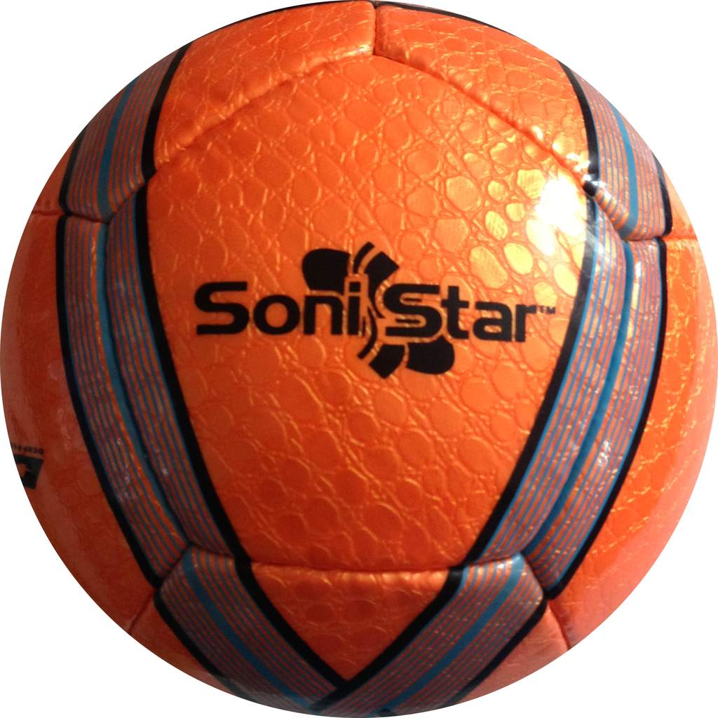 Balón Fútbol Sonistar 12 Gajos Naranja