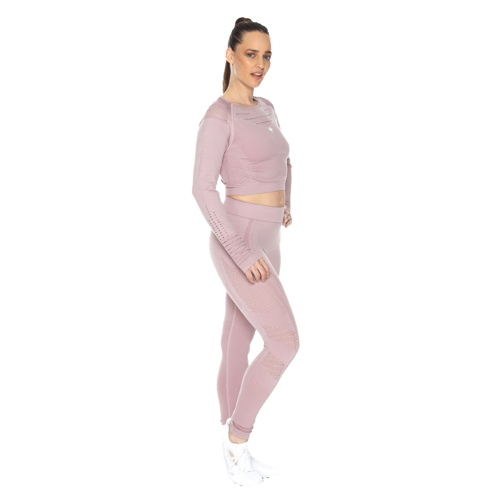 Set (Crop Top y Leggin) Seamless x UIN UINSET-11898-D