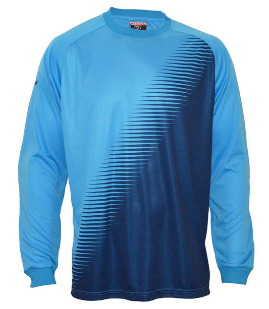 Jersey Entrenamiento Azul Adulto Manga Larga