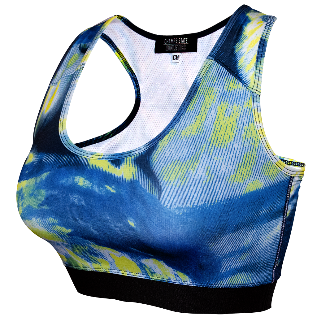 Top Deportivo Mujer  Champs BlueWaterColor